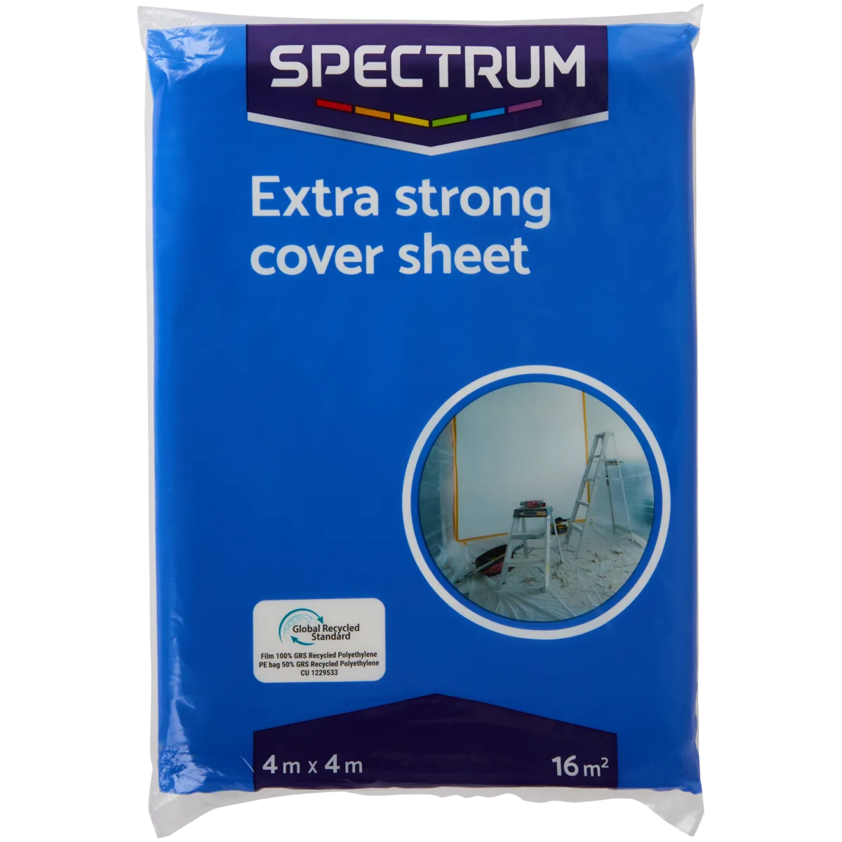 Spectrum afdekzeil – 4 x 4 m, Transparant | Action NL