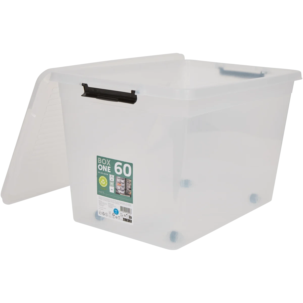 Aufbewahrungsbox mit Rollen – 59 x 39 x 36 cm