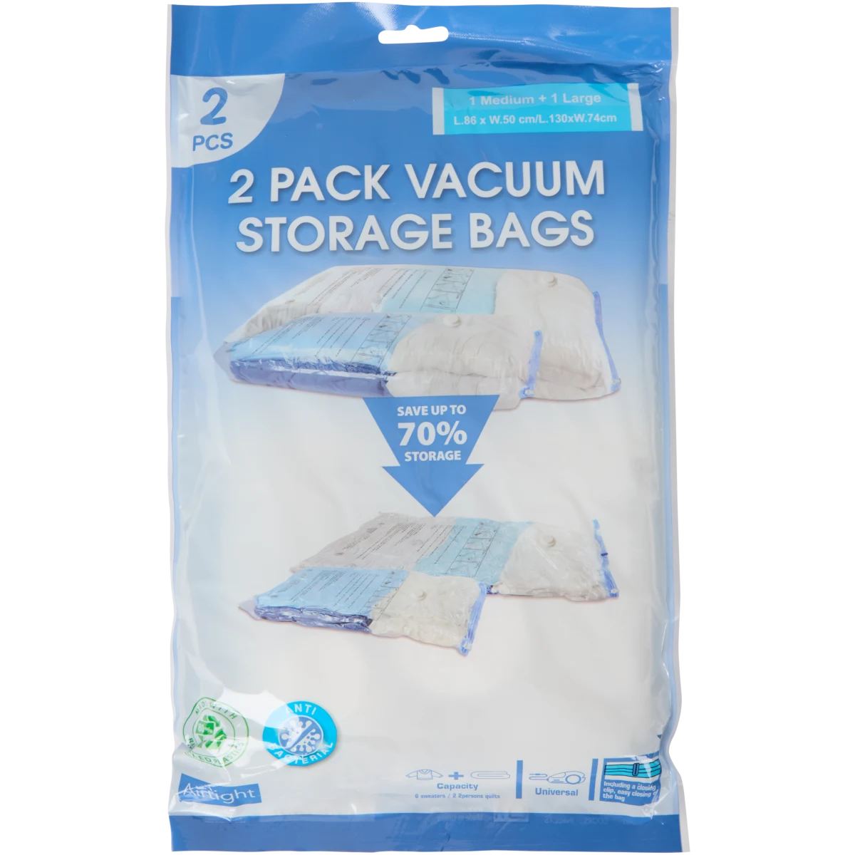 Sacs de rangement sous vide Action FR