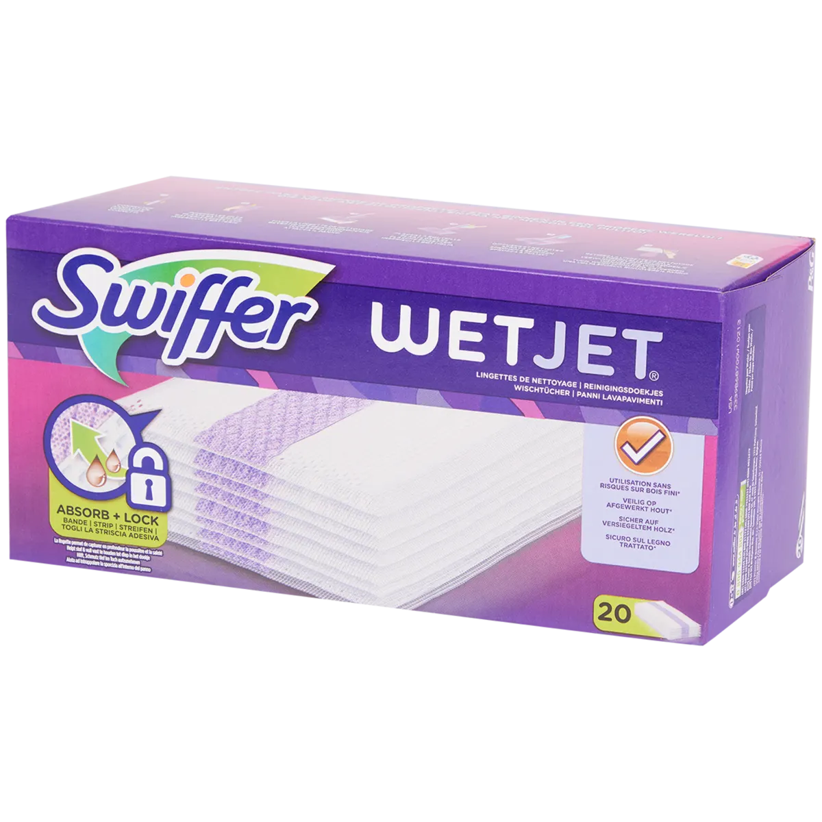 4 Salviette Lavabili In Microfibra Per Swiffer WetJet - Ricambio Riutilizzabile Ecologico - Foto 8