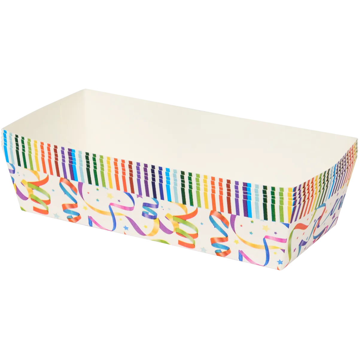Snack- Schale aus Pappe – 26,5 x 17 cm, 5 Stück