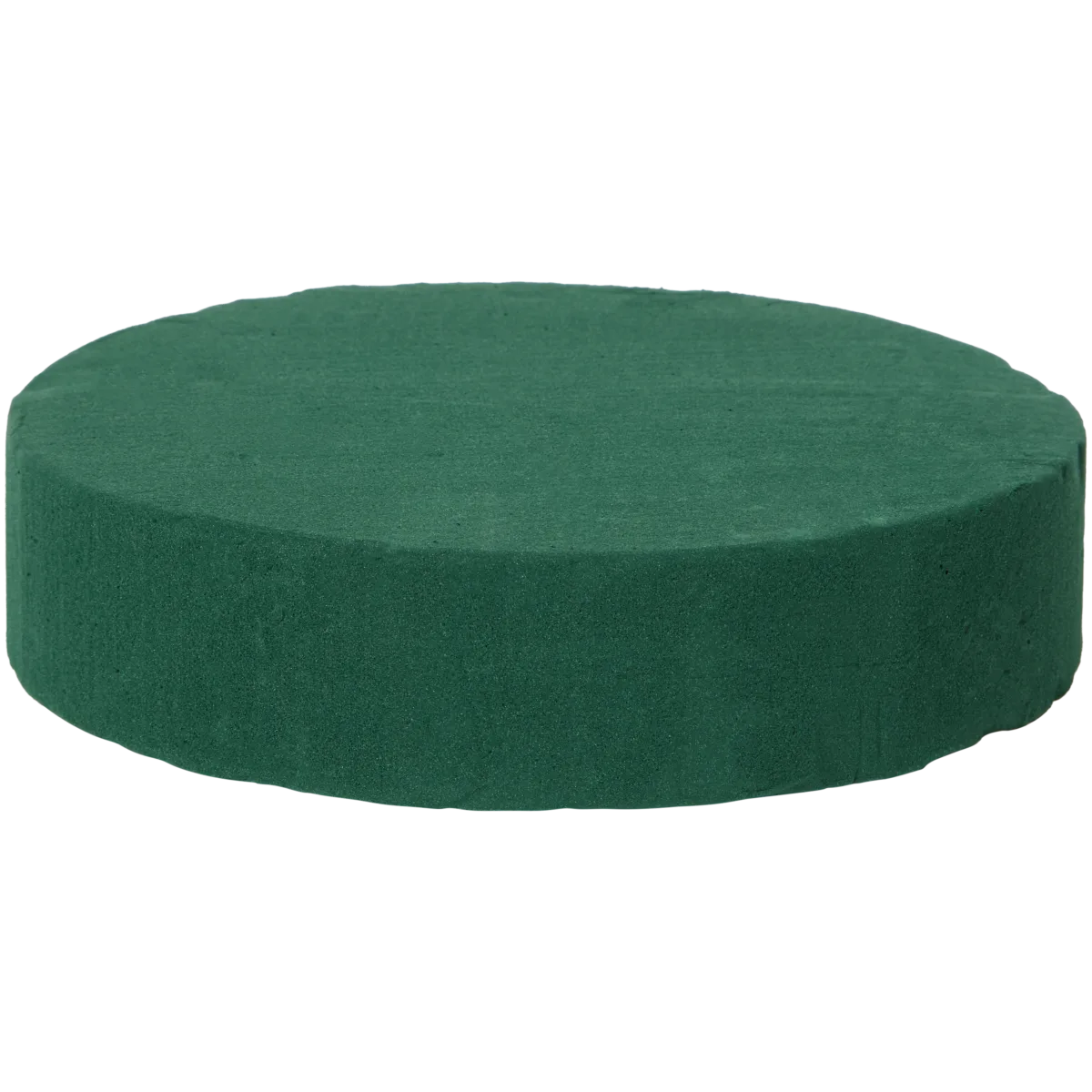 Steckschaum-Torte – Ø 22 x 5 cm, Grün