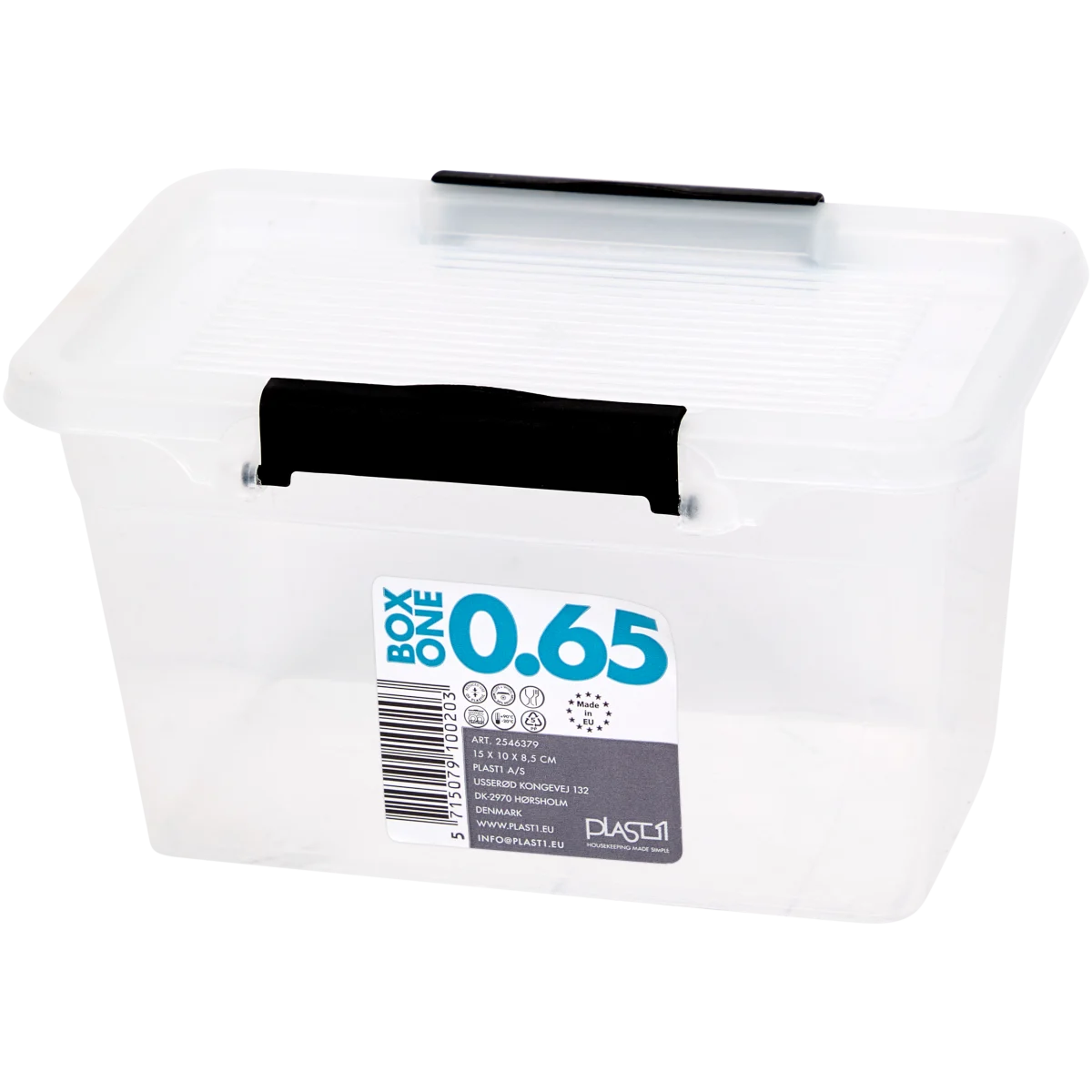 1 Stück Tragbare Transparente Kunststoff Aufbewahrungsbox Mit Deckel