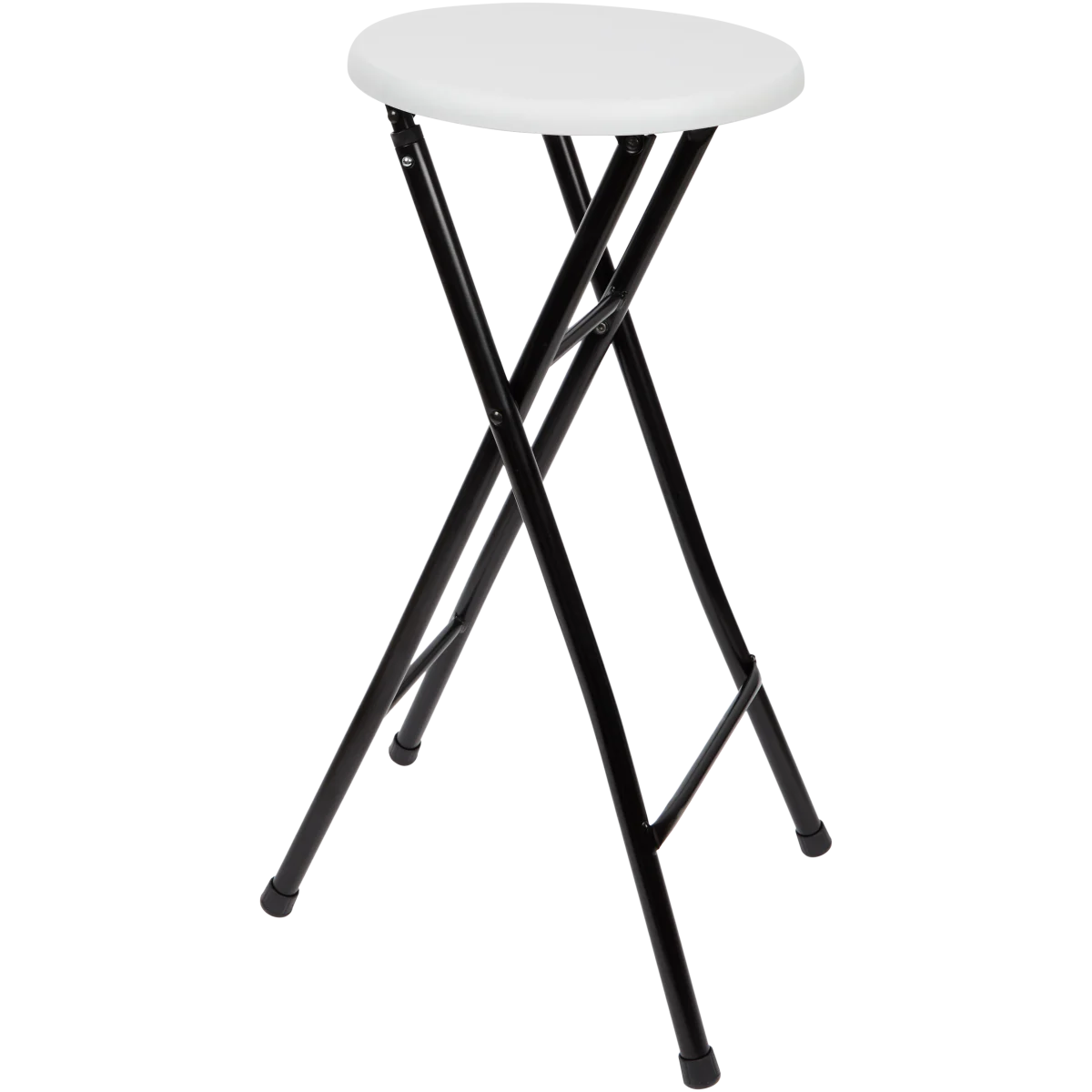 Sgabello Pieghevole Acko, Altezza 33 Cm, Portatile Con Maniglia, Antiscivolo, Portata 136 Kg, Per Cucina Giardino Campeggio