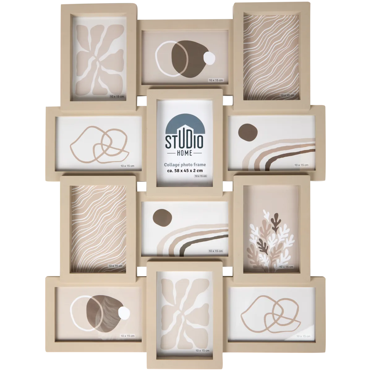 Studio Home Collage-Bilderrahmen  Glas, Polypropylen | Action AT
