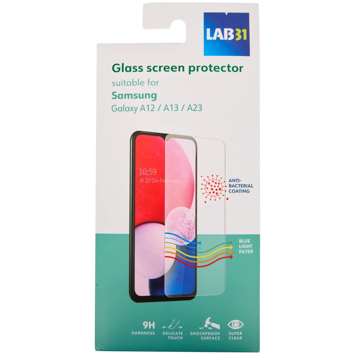 Brotect AirGlass Pellicola In Vetro Ibrido Per Motorola Moto G31 – Durezza 9H, Trasparente, Made In Germany