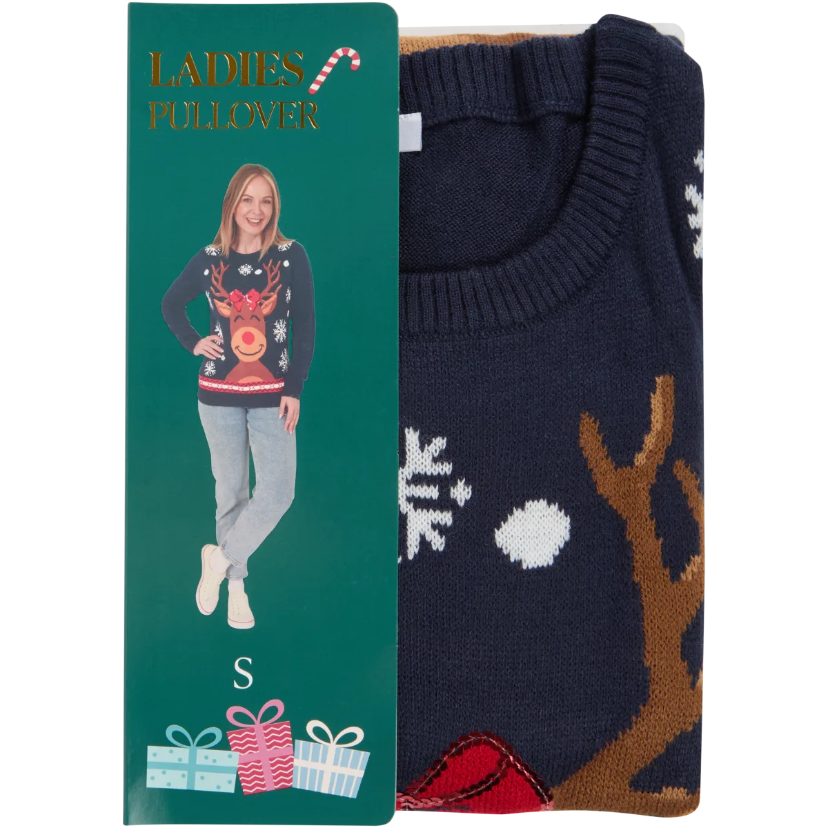 Weihnachtspullover Frau Action DE