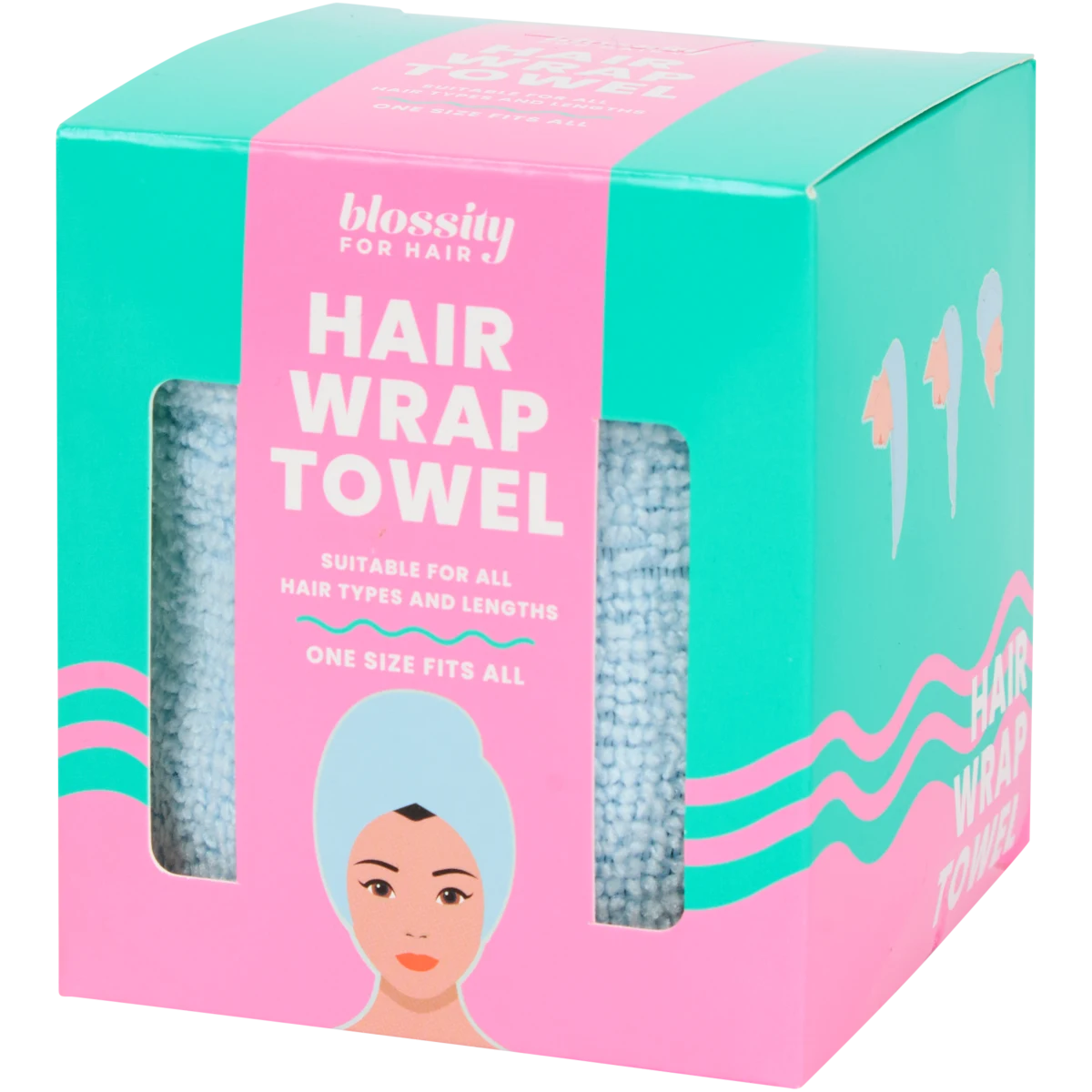 Asciugamano Capelli In Microfibra Extra Large Con Fascia - Anti Crespo, Rapida Asciugatura Per Donne - Foto 6