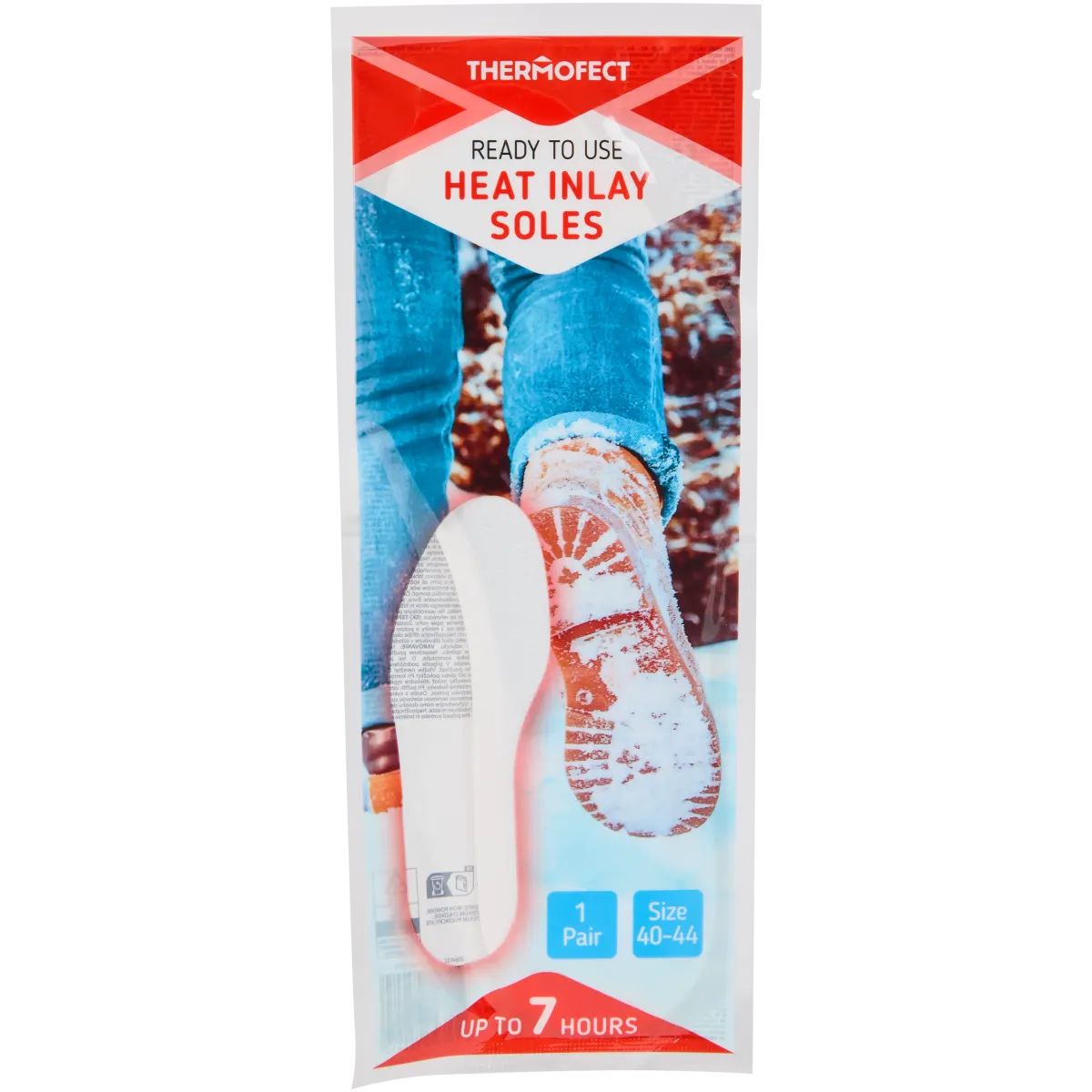 Semelles chauffantes Thermofect Blanc Action FR