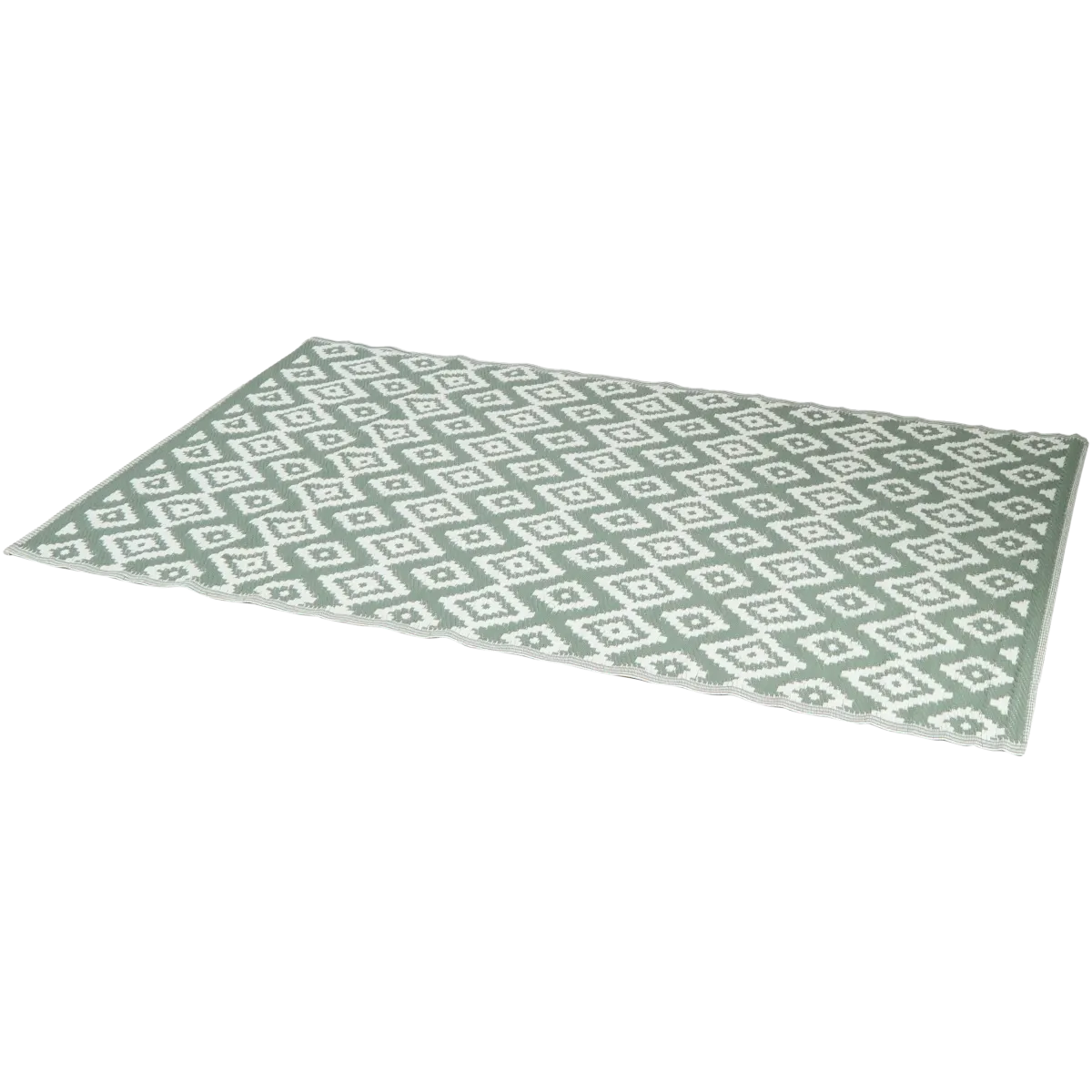 JEMIDI Outdoor Teppich 120x180 Cm – Wetterfester Terrassenteppich Aus Polypropylen, Pflegeleicht, Grau, Für Balkon, Garten, Terrasse, Auch