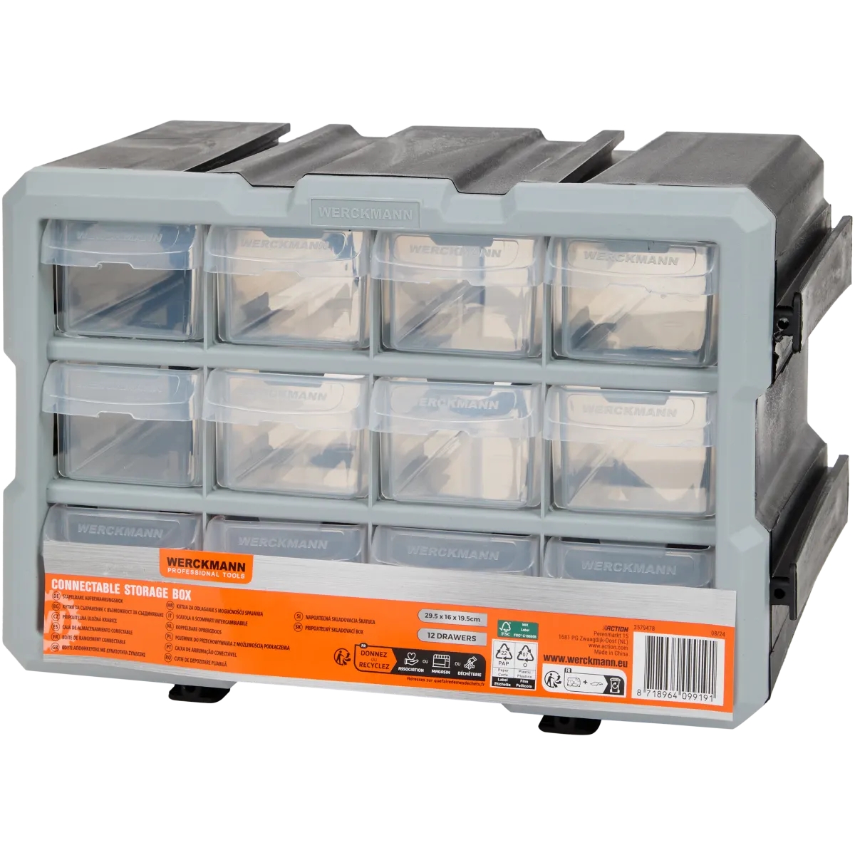 Homgoday Multi-lade Organizer met 39 laden 38x16x47 cm 864