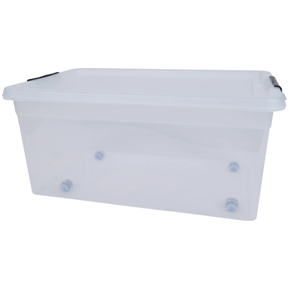 Plast1 Aufbewahrungsbox mit Klemmdeckel – 59 x 39 x 26 cm, 2-teilig