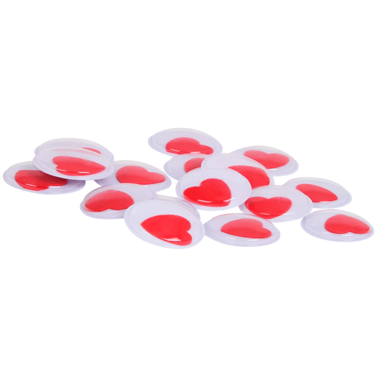 100 Pezzi Occhi Mobili Neri Con Adesivo, Confezione Mista Da 6mm 8mm