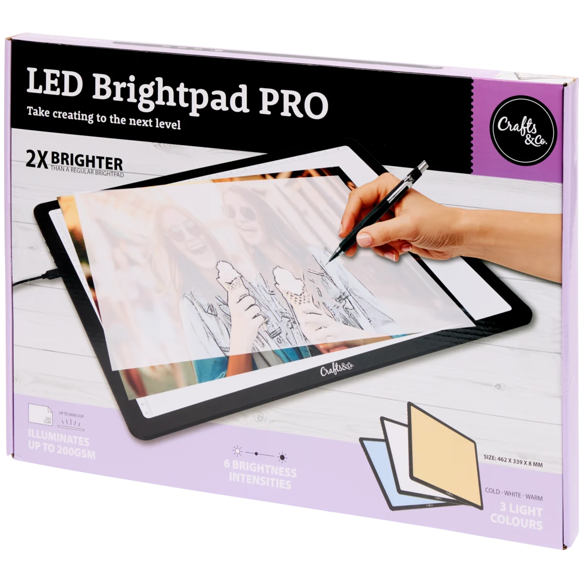 Pochette De Rangement Pour Tablette Lumineuse A3 - Protection Anti-Rayures | Crafts&Co