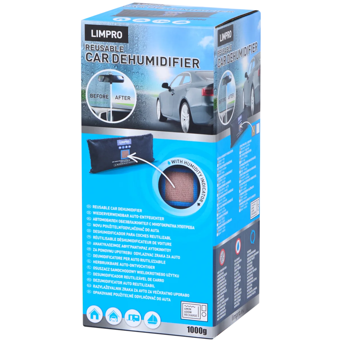 Limpro Wiederverwendbarer Auto-Entfeuchter