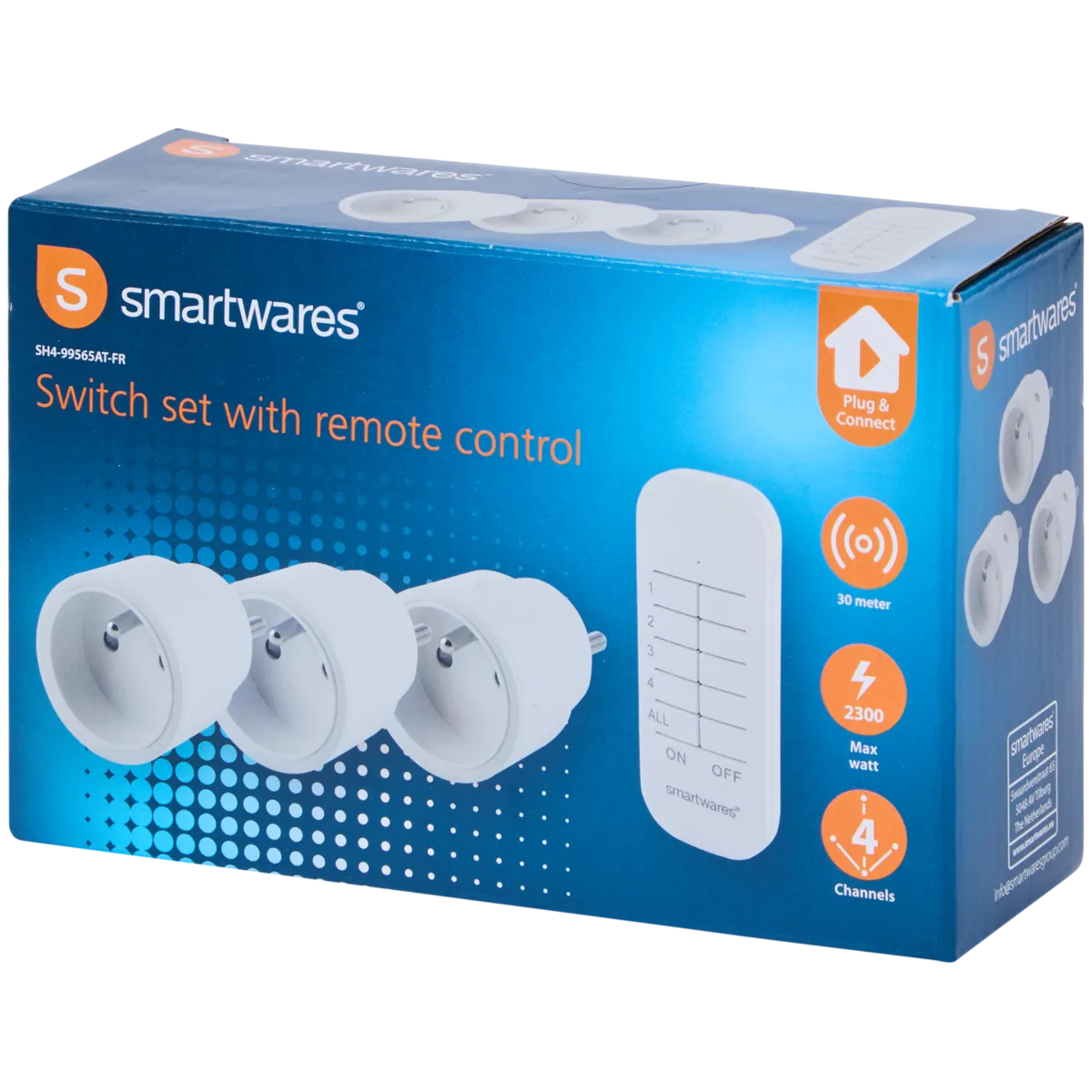 Set de prises sans fil Smartwares