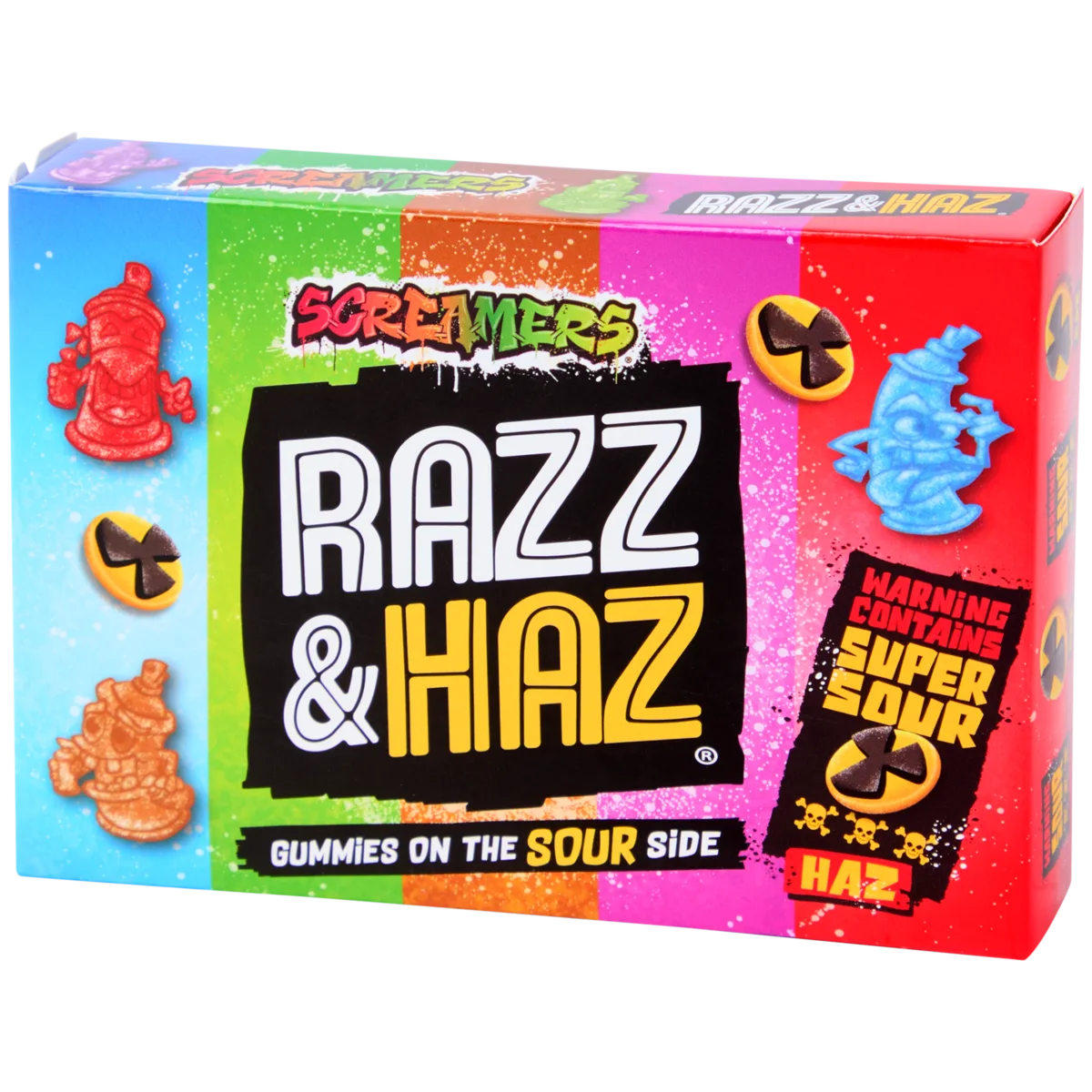 Zed Candy Screamers Saure Bonbons Razz Hazz | Action CH