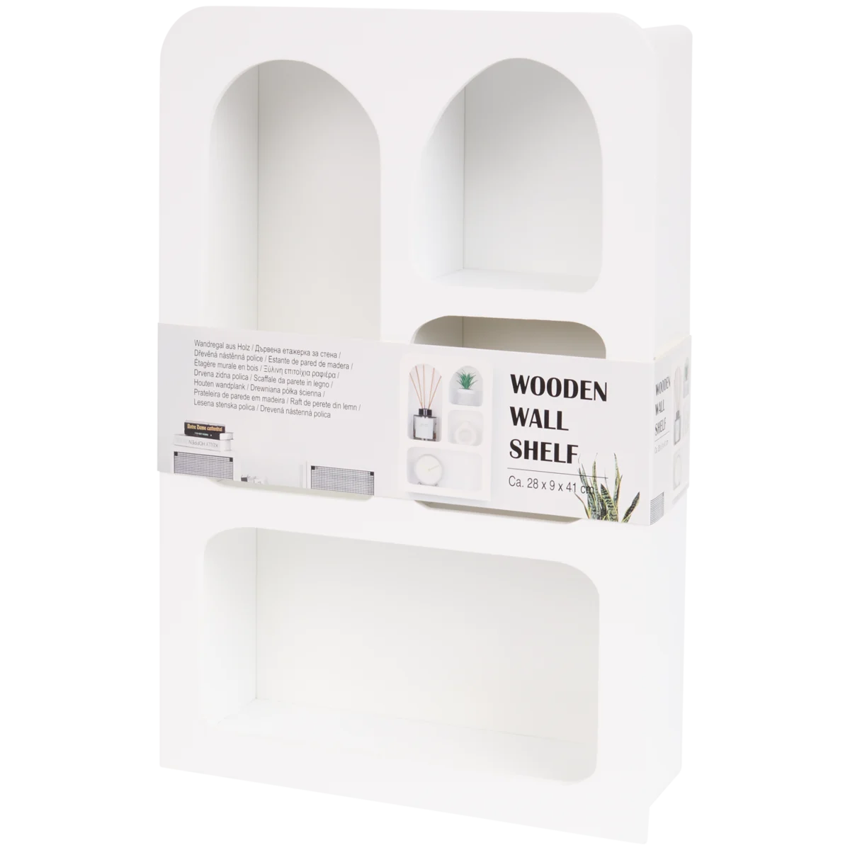 Étagère murale en bois