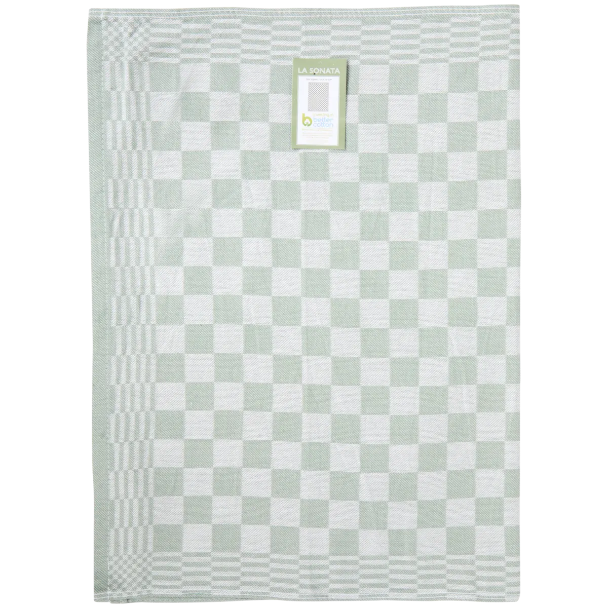 Strofinaccio Cucina Ambiente 100% Cotone – 50x70 Cm, Motivo Lavanda, Lilla E Bianco