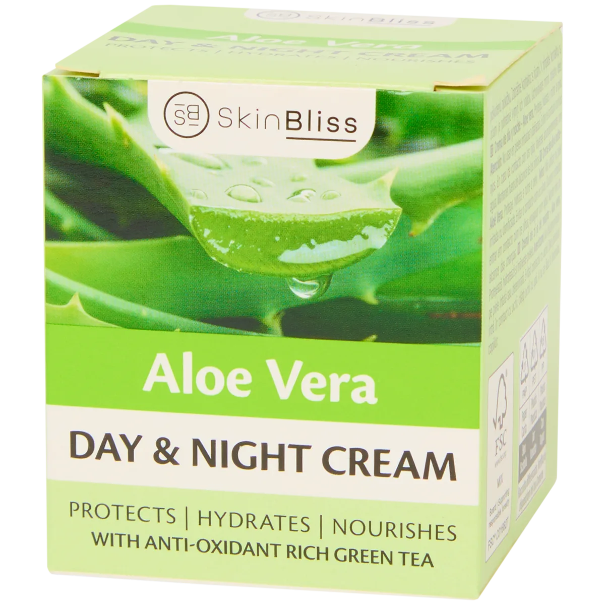Skin Bliss Tages- und Nachtcreme Aloe Vera  Transparant | Action DE