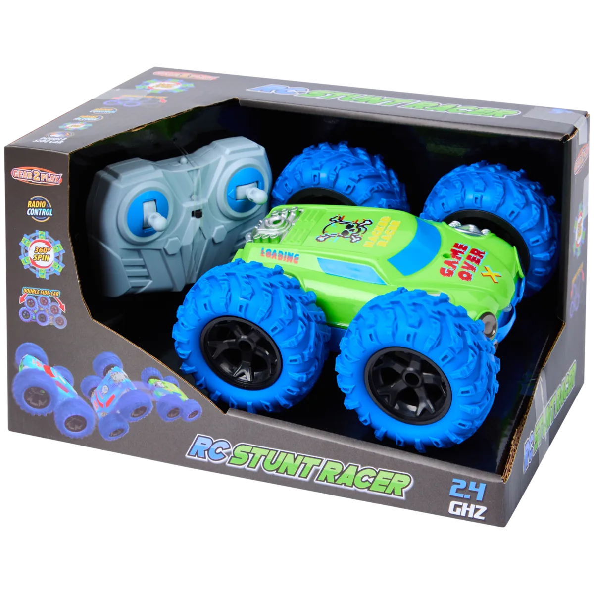 Voiture de cascade télécommandée Gear2Play Dès ans Action FR