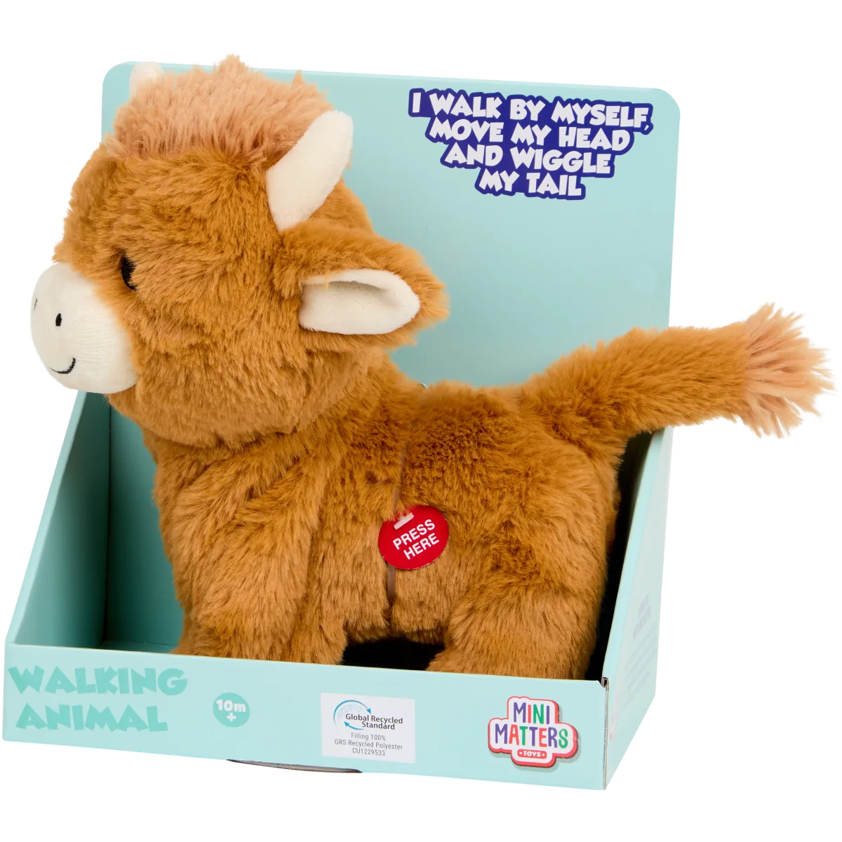 Giocattolo Interattivo Per Cani Con Meccanismo A Molla - Peluche Che Si Muove - Foto 4