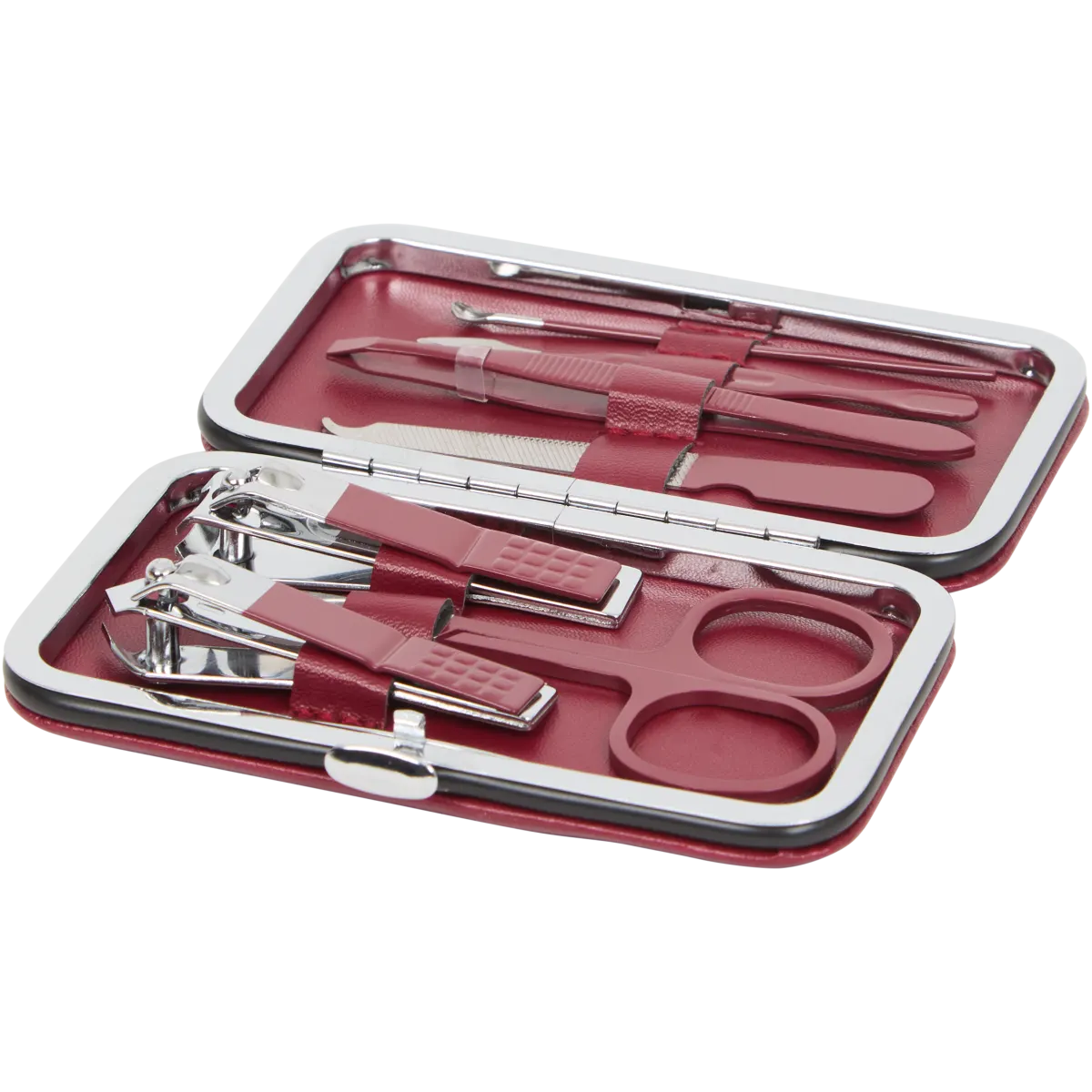 AUSONIA 5-teiliges Maniküre-Set Aus Edelstahl – Made In Italy, Professionelle Nagelpflege-Werkzeuge
