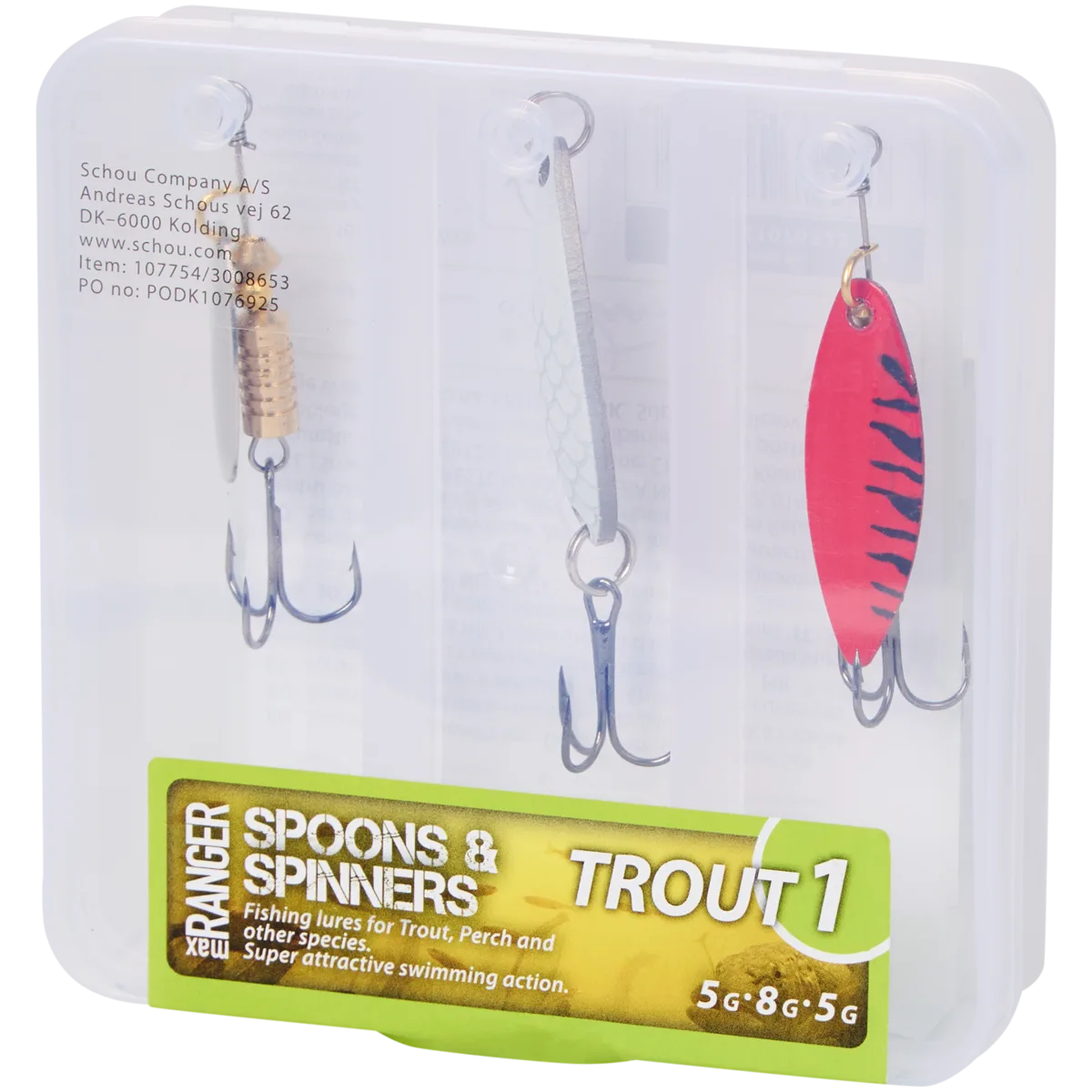 Leurre De Pêche Vintage Rebel Minnow 5,5 Cm - Jaune/rouge/argent, En Boîte, Drm2306sw