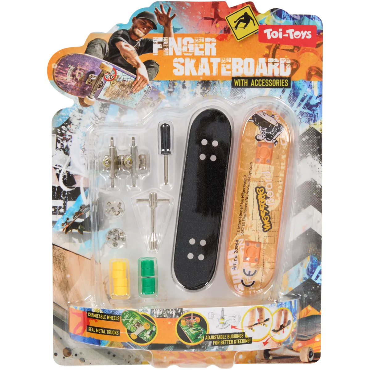 Mini jouet de skateboard – Kit de démarrage pour skateboard avec petits doigts pour | Jouet pour le sport avec les doigts, cadeau pour , patineur Çon Le plaisir de créer