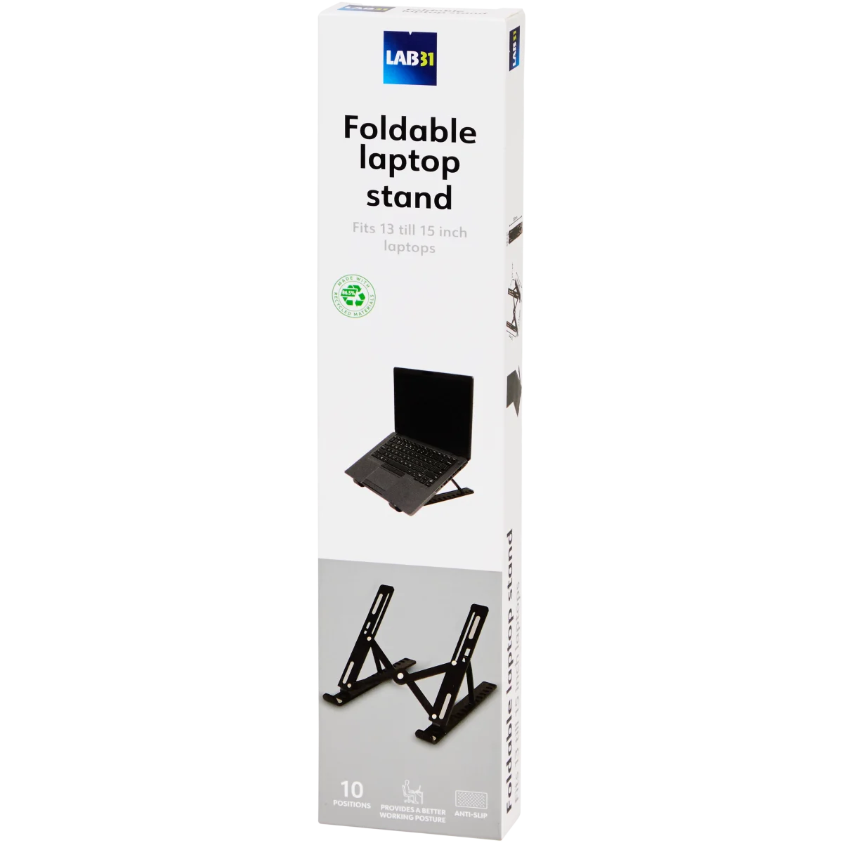 Supporto Per Laptop INVISIBILE - Alza PC Portatile, Ergonomico E Ventilato, Con Copertura Webcam - Foto 13