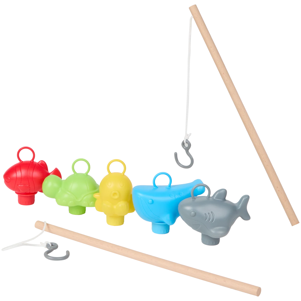 Scratch Active Play: SET van 3 FISHING EENDJES 'GLOW IN THE Scratch Active Play: SET van 3 FISHING EENDJES 'GLOW IN THE
