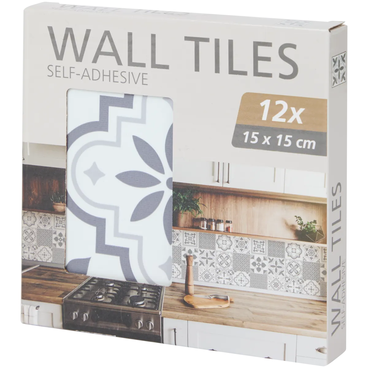 30 Piastrelle Adesive Per Pareti – 15x15 Cm, Autoadesive In PVC, Impermeabili, Per Cucina E Bagno, Facili Da Pulire, Effetto Carta Da Parati