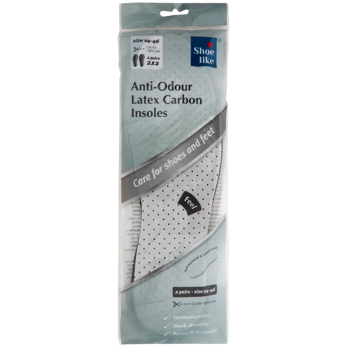 Shoe like anti-geur inlegzolen Grijs Action NL