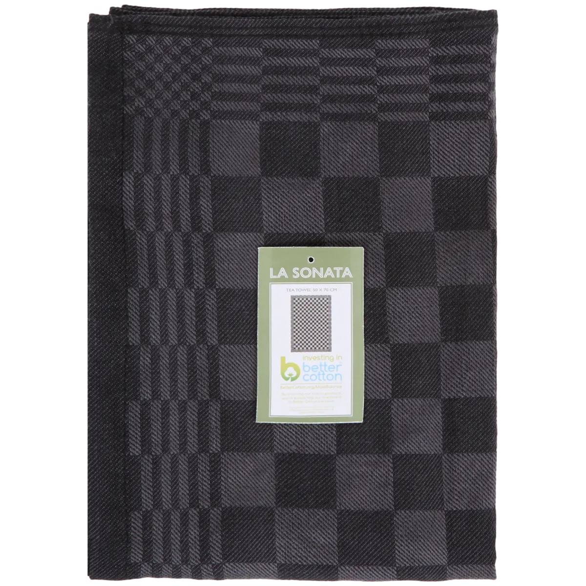 Strofinaccio Girasoli RGB Wood con Tela AIDA Nera – XPST89 - I Ricami