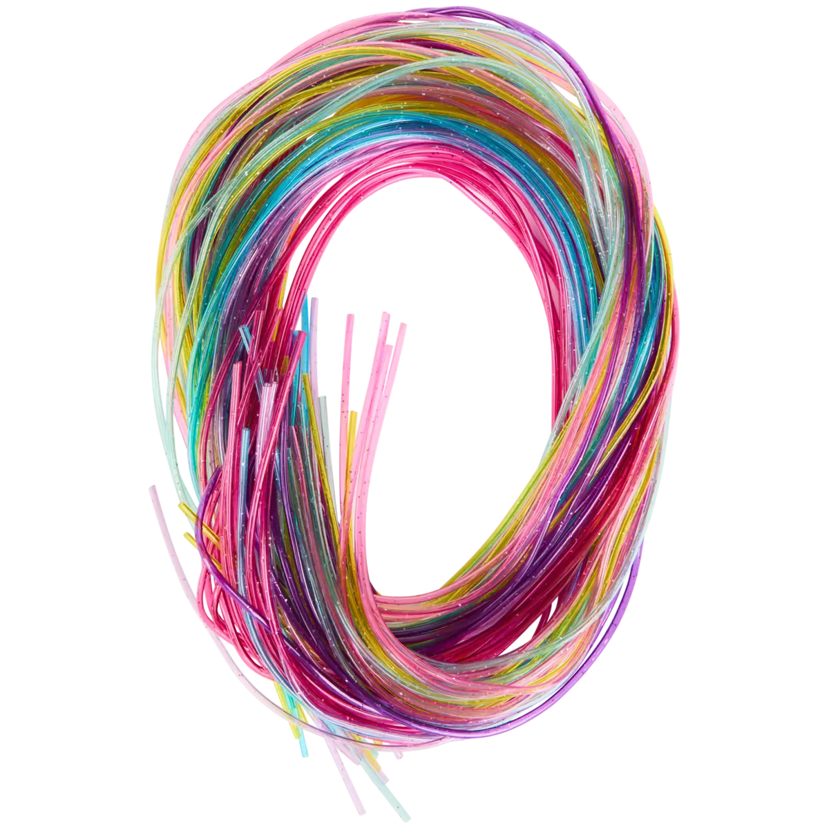 Lot De 96 Fils Scoubidou - 10 Couleurs Pour Bracelets, Porte-Clés Et Créations DIY - Playtastic