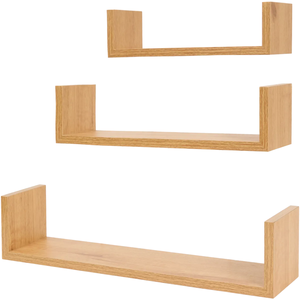 Petite étagère Murale Bois 10x20 Cm – Style Campagne, Beige