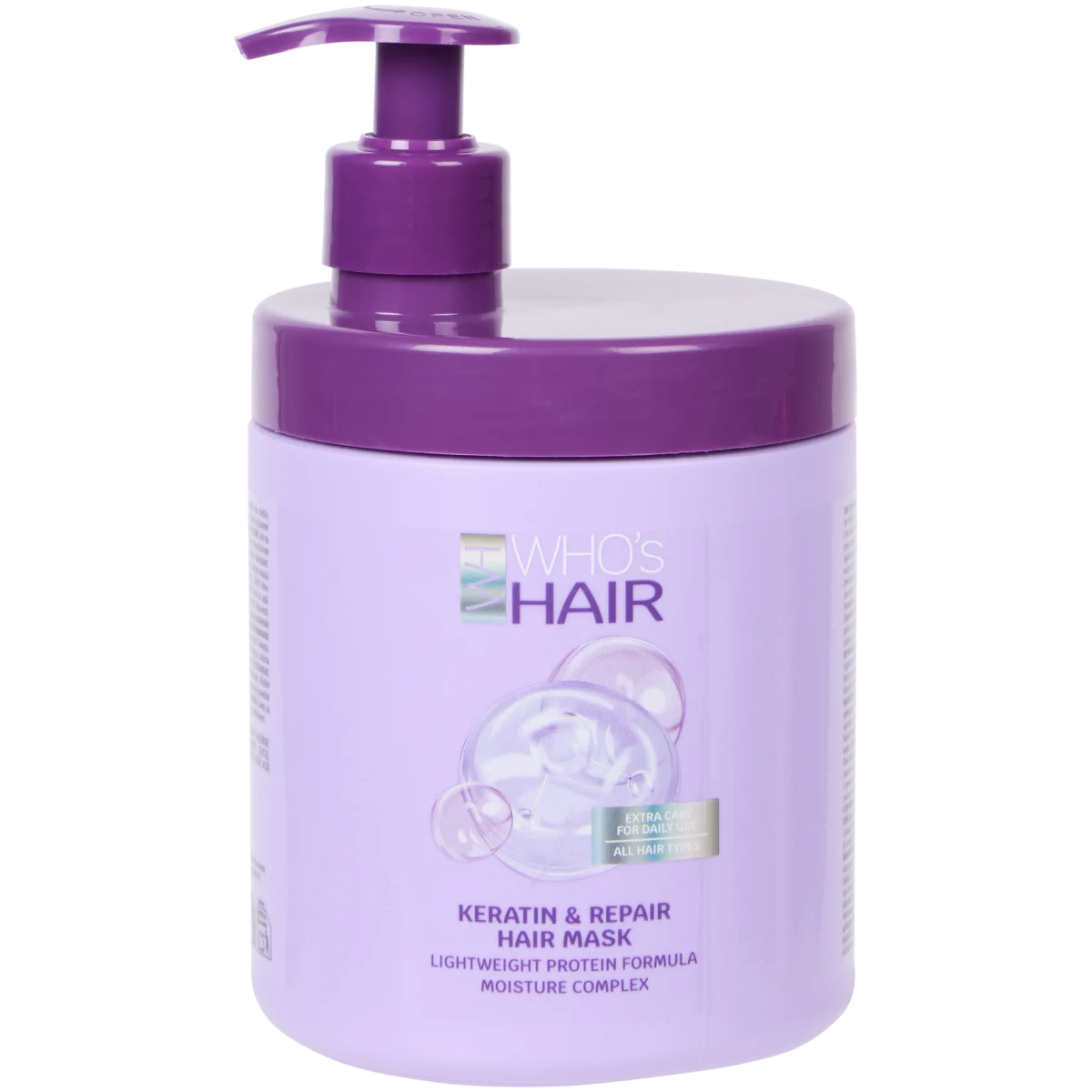 ボディ・フェイスケア no!no!hairsmart Mască de păr Who's Hair | Action RO