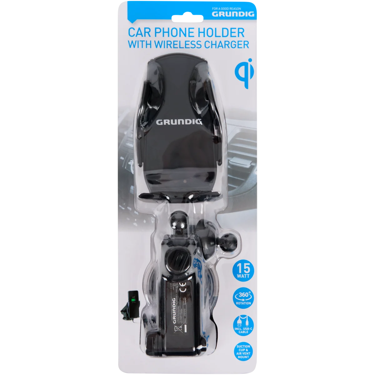 Caricatore Wireless Per Z Fold 5/4 15W Dual Coils Car Wireless Charger &ndash; Da Francesco