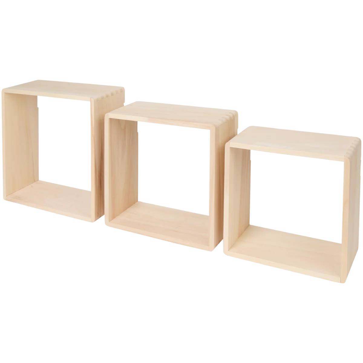 Petite étagère Murale Bois 10x20 Cm – Style Campagne, Beige