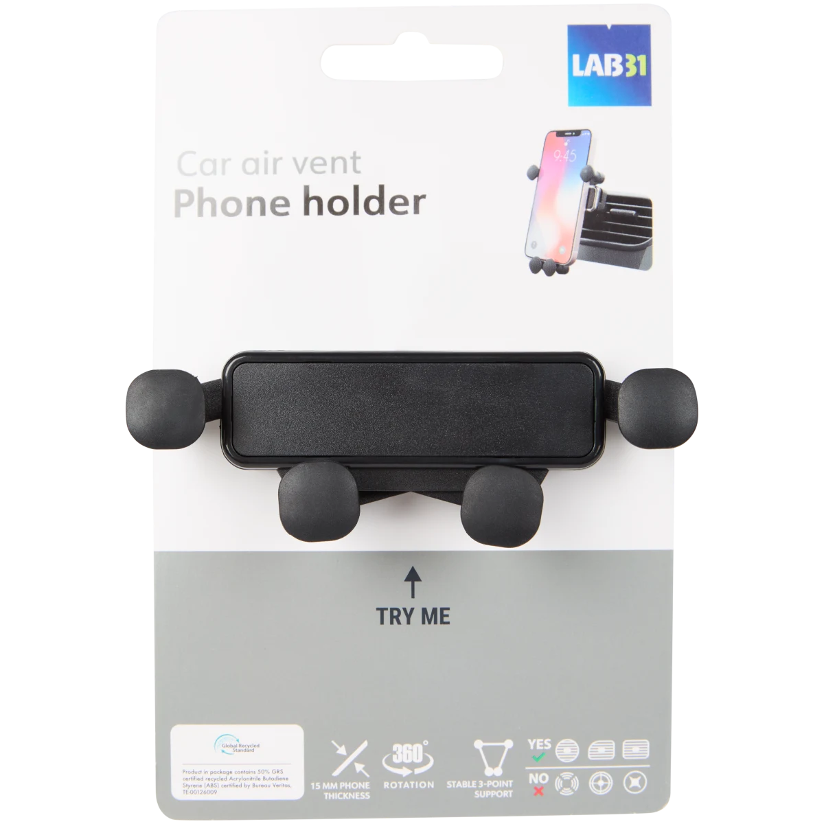 Support de téléphone pour voiture Lab31