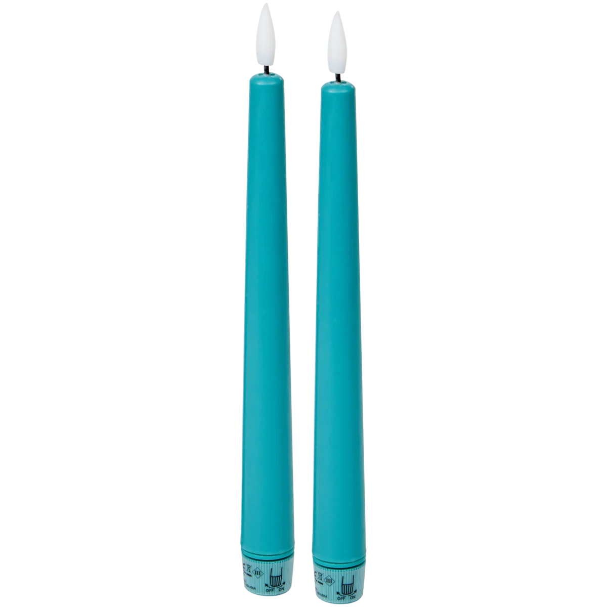 LED-Stabkerzen – 24,5 cm, 2 Stück