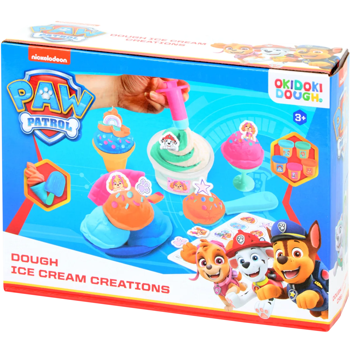 Genio Kids – Set Pâte à Modeler Cuisine 0,72 Kg – 47 Pièces – Machine à Glace – Autodurcissante – Fabriqué EU