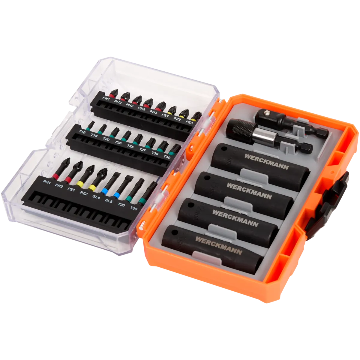 Performance Tool Steckschlüssel-Set 10-teilig – Impact-Star-Bits Für Schraubendreher (T10 Bis T50)