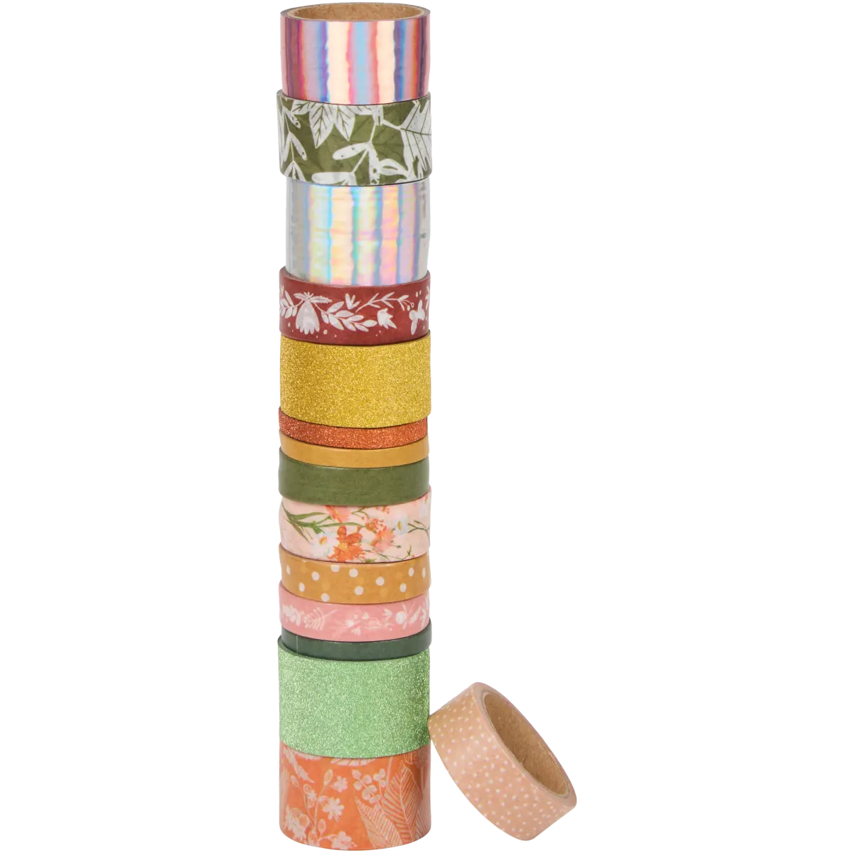 Tube De Ruban Adhésif Washi Multicolore – Recollections – Assorti – Occasion