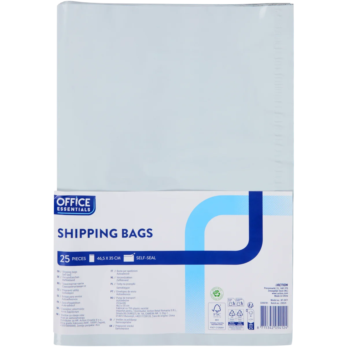 Sachets postaux Office Essentials Action FR