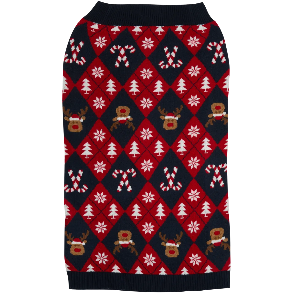HAPEE Weihnachtspullover Für Große Hunde – Weihnachtsmann-Design, Größe XX-Large, Gemütlich