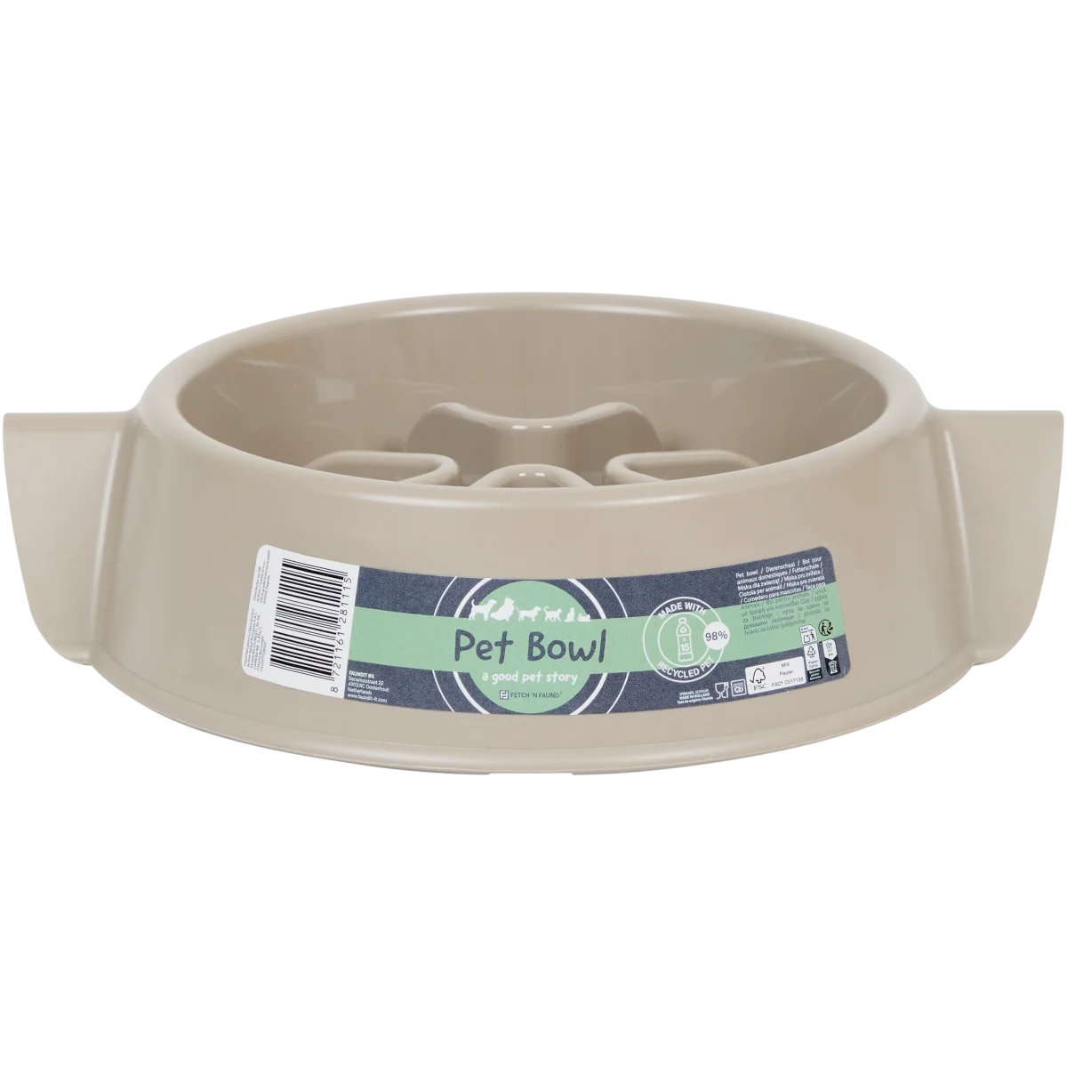District 70 Bamboo anti-schrok voerbak voor Katten - Ice Blue online