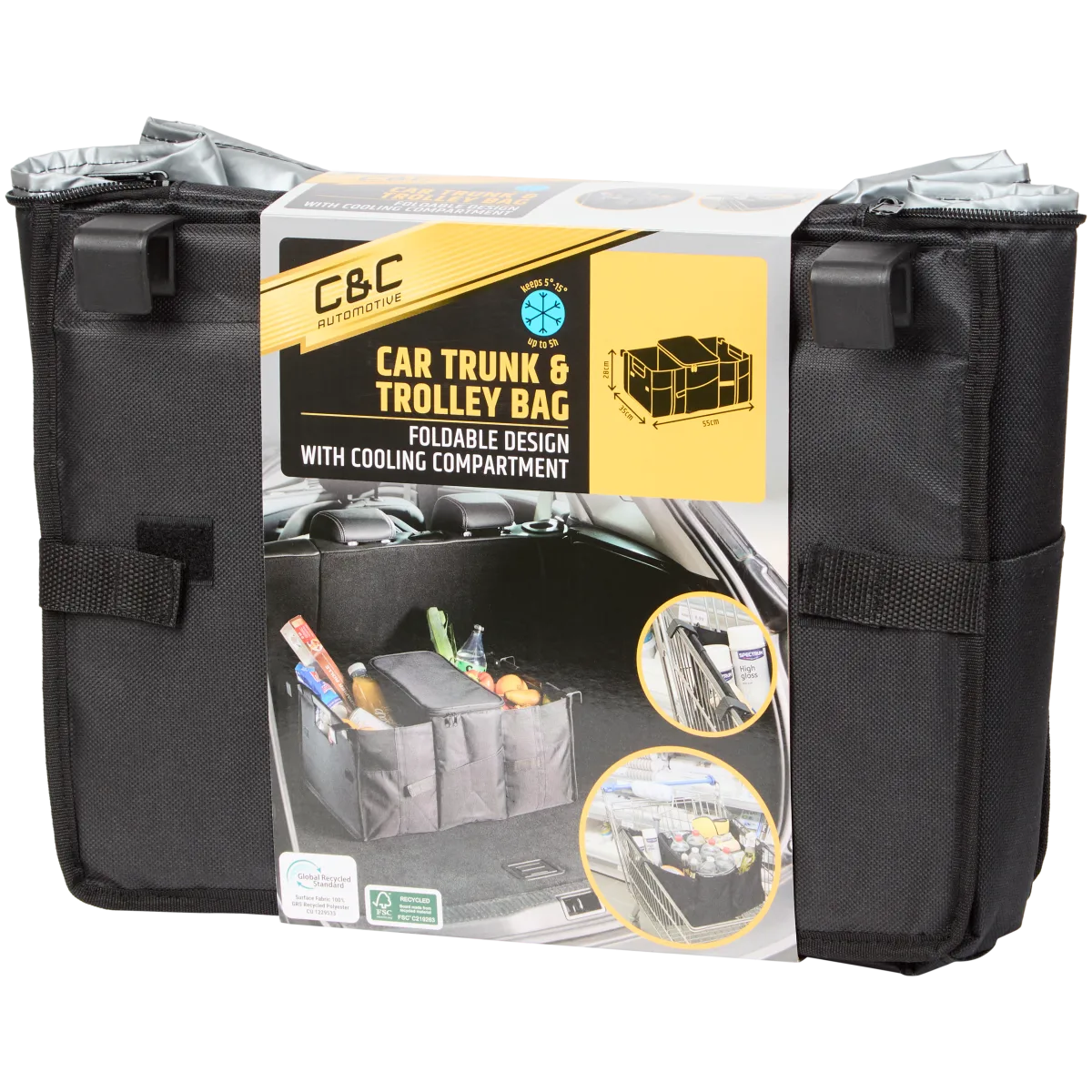 CSPARKV Sac de Coffre Voiture Spacieux et Confortable, Organisateur de Rangement en Feutre avec Fermeture Velcro Toolbag Taille Sac de Rangement Noir pour Coffre de Voiture Accessoire Utilitaire CSPARKV Sac de Coffre Voiture Spacieux et Confortable, Organisateur de Rangement en Feutre avec Fermeture Velcro Toolbag Taille Sac de Rangement Noir pour Coffre de Voiture Accessoire Utilitaire