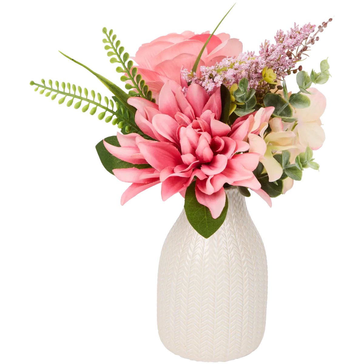 Kunstblumenstrauß in Vase