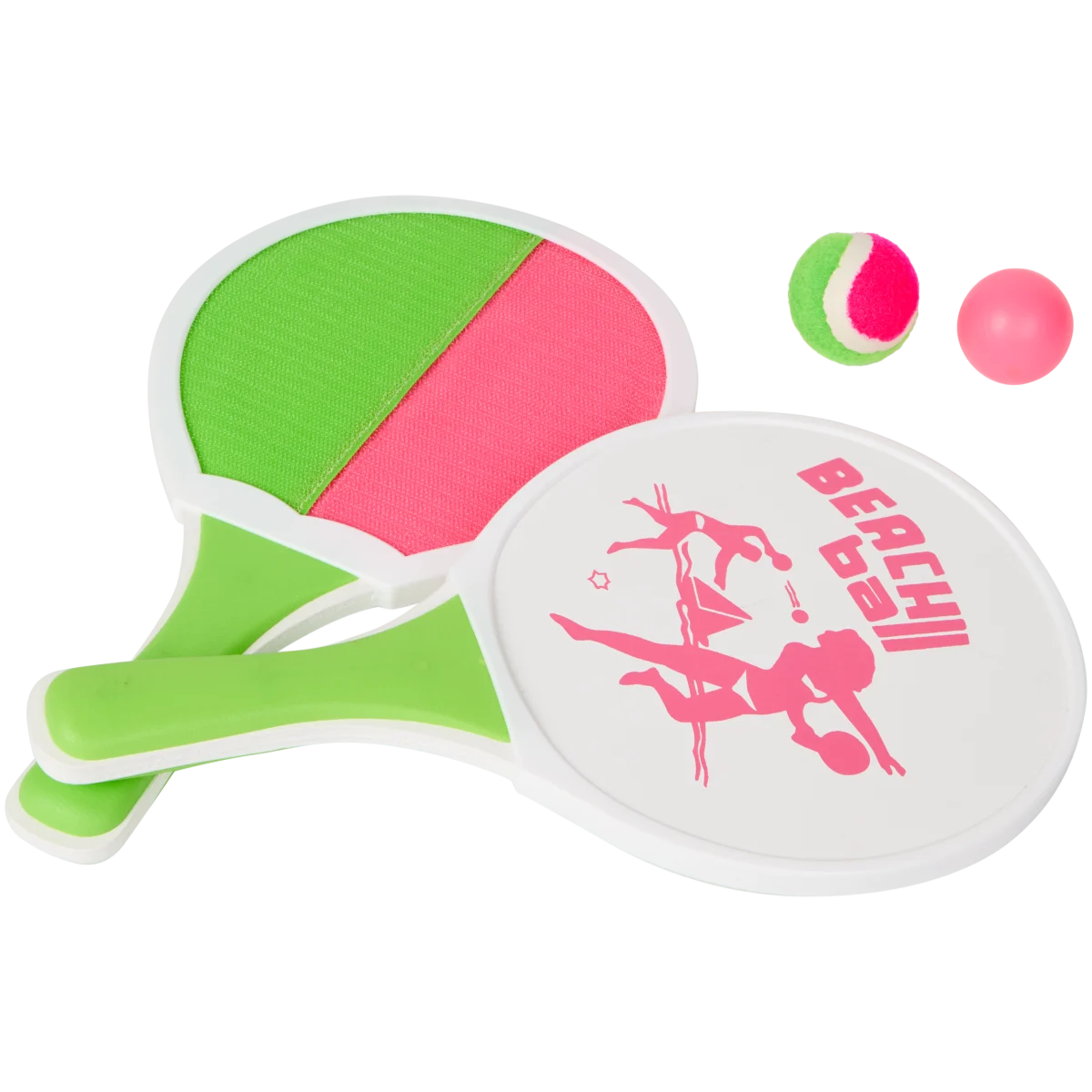 Set Scoop Ball Per Bambini E Adulti | 2 Mazze + 1 Palla | Gioco Sportivo Per Giardino E Spiaggia